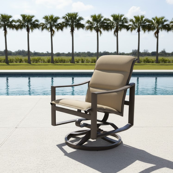 Kenzo Padded Sling Swivel Rocker