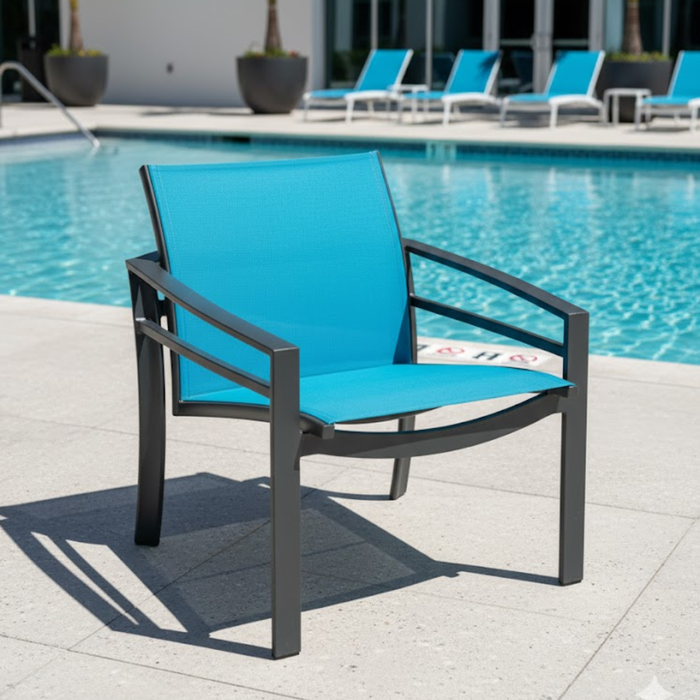 KOR Padded Sling Lounge Chair