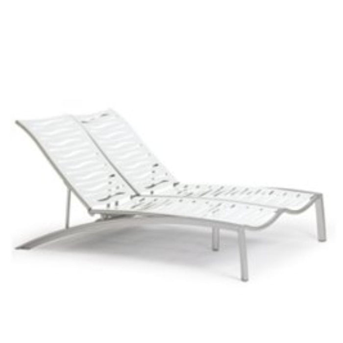 South Beach EZ SPAN™ Wave Segment Double Chaise Lounge Armless