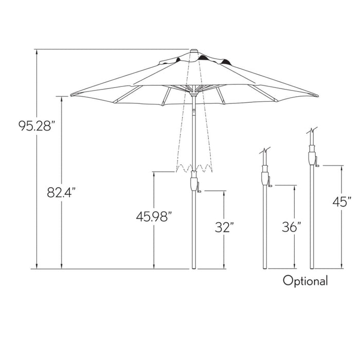Glide Tilt Octagon Series 9'