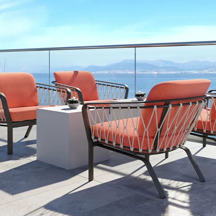 Trelon Rope Lounge Chair