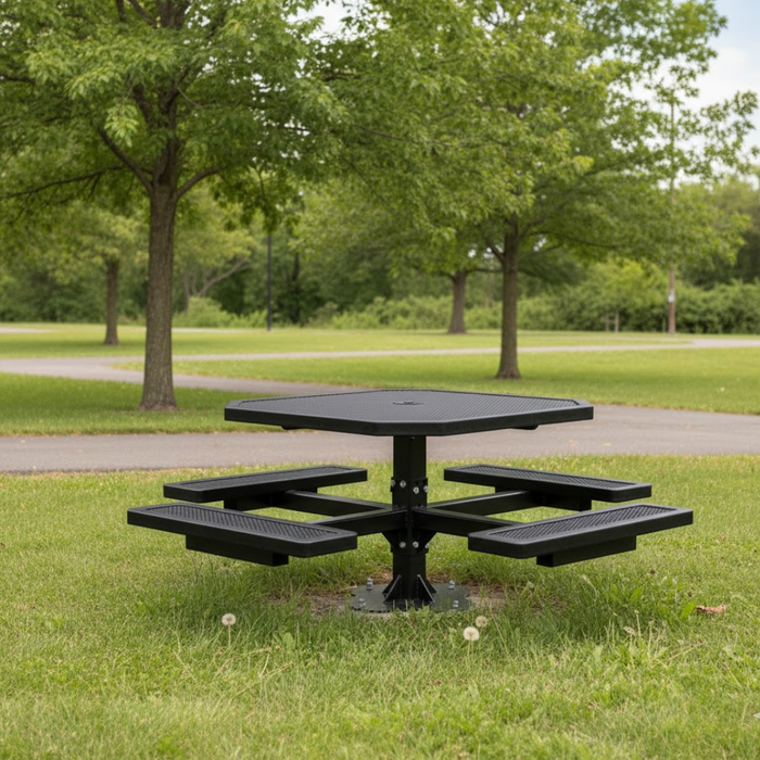 Perforated Rectangle Portable Table
