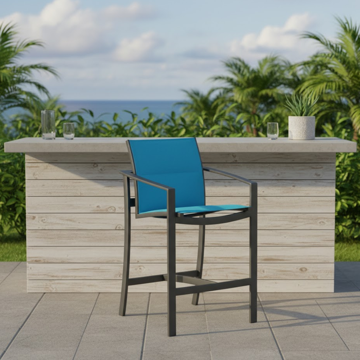 KOR Padded Sling Bar Stool