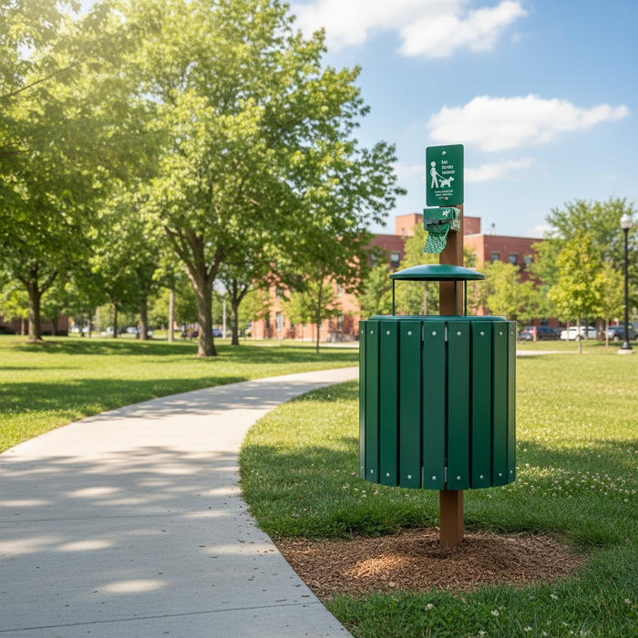 Recycled Pet Waste Station