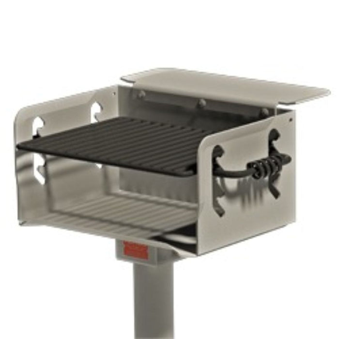 NS-20 Stainless Steel Charcoal Grill