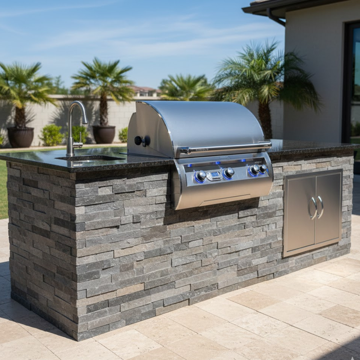 Echelon E660i Built-In Grill with Digital Thermometer