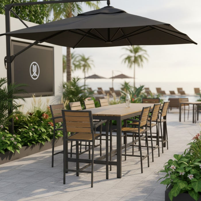 Martinique Barstool with Arms