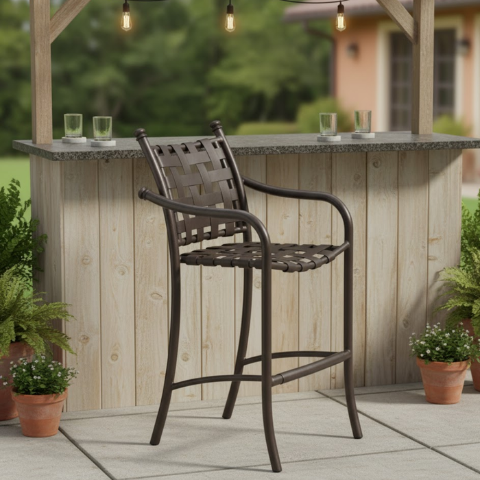 La Scala Strap Bar Stool