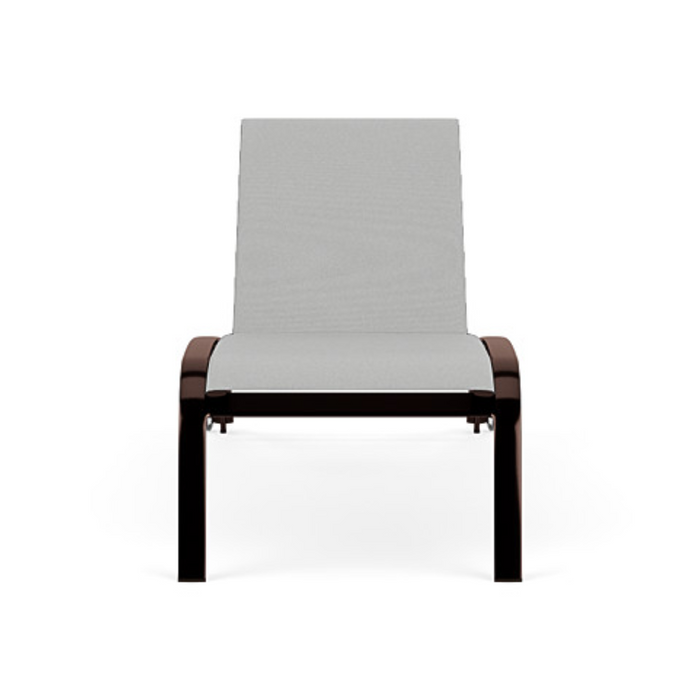 Edge Sling Stacking Chaise Lounge Armless
