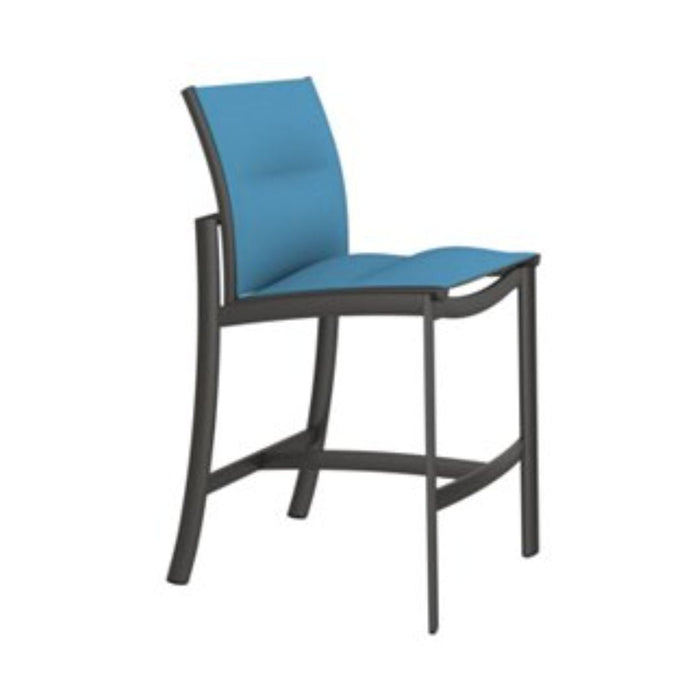 KOR Padded Sling Armless Bar Stool