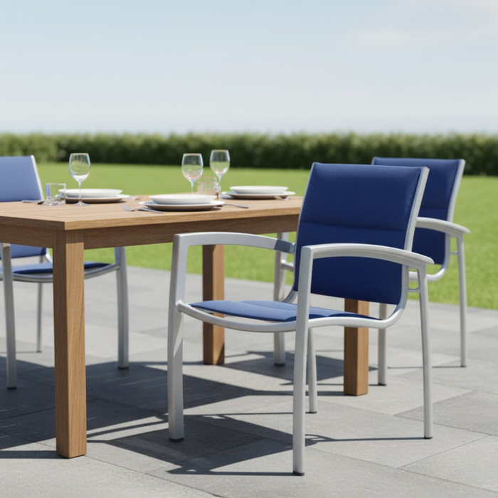 South Beach Padded Sling Dining Chair