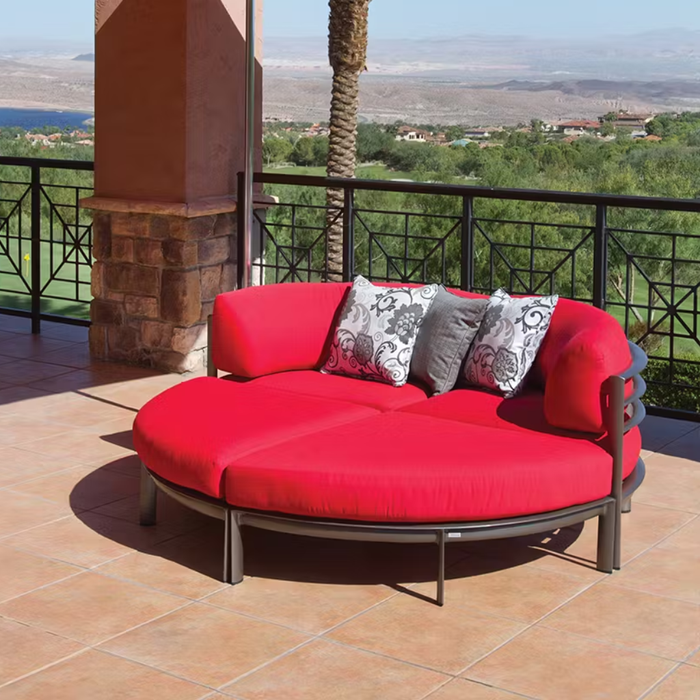 Southern Cay Modular Circular Ottoman