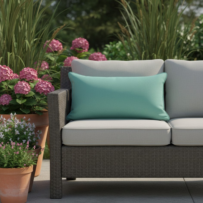 Lumbar Pillow with Welt 8"x20"