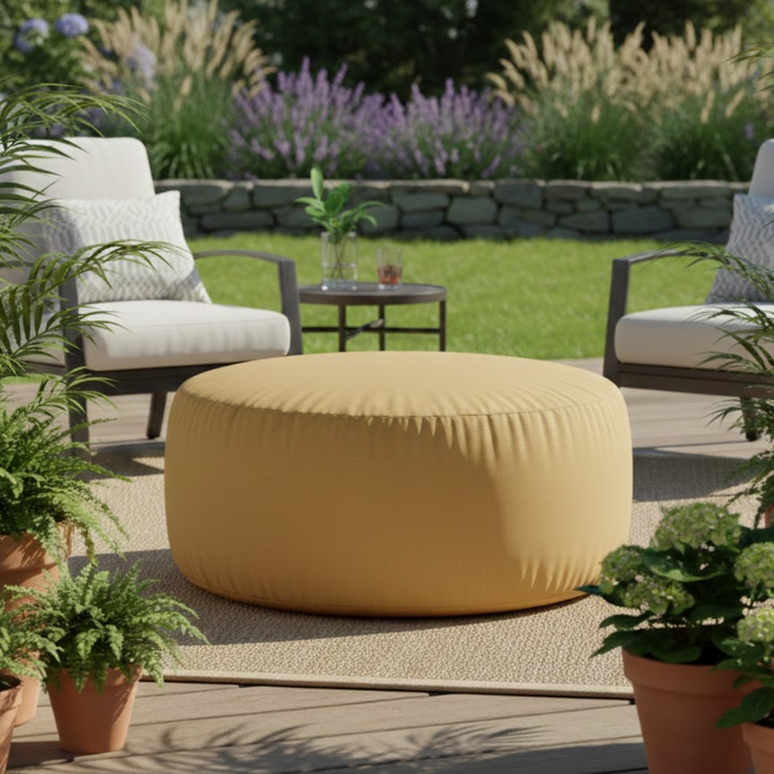 36" Round Pouf
