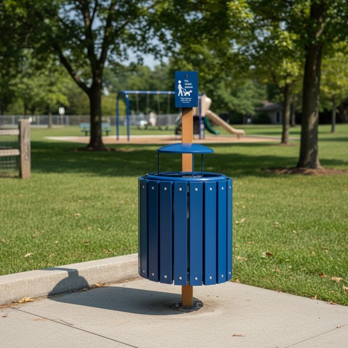 Recycled Pet Waste Station