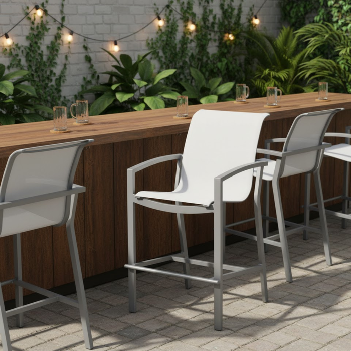 Array Sling Bar Height Stools