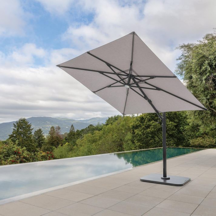 Solaris 10' Square Sidepost Umbrella