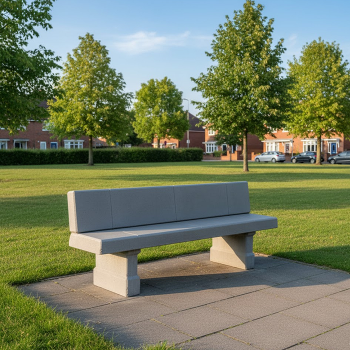 Keystone Series Bench with Back