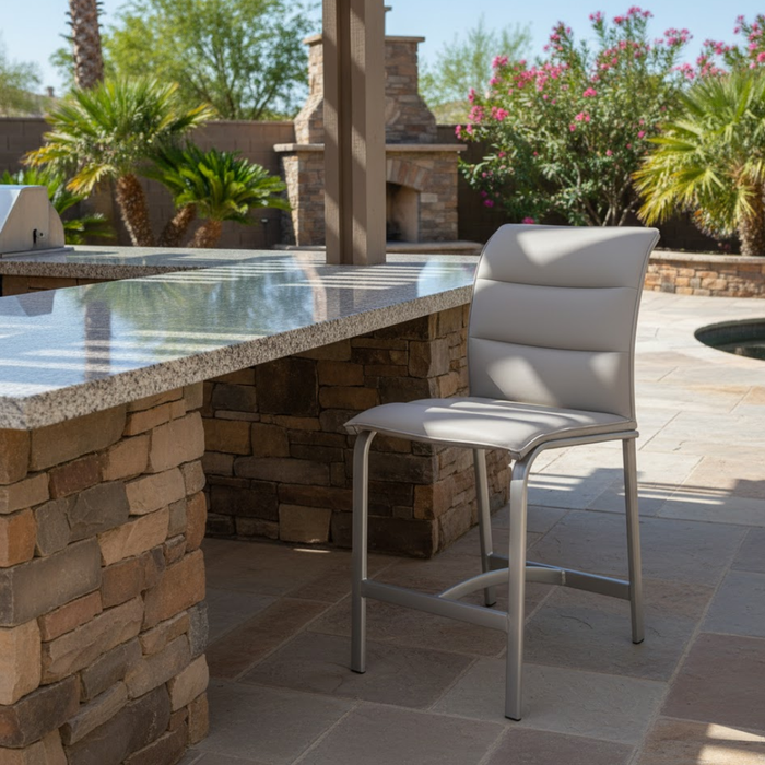 Elance Padded Sling Armless Counter Height Stool