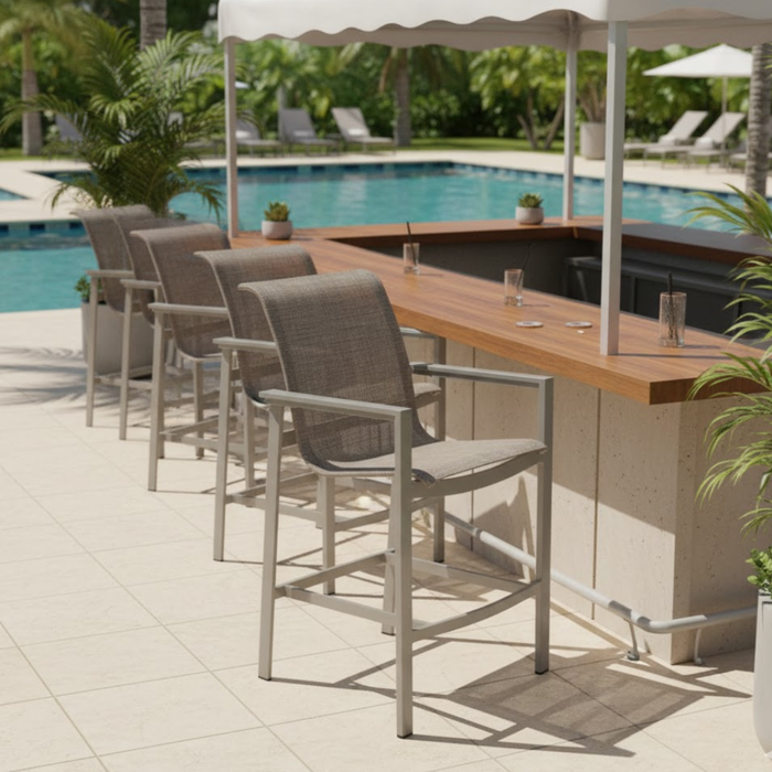 Meza Sling Bar Stool