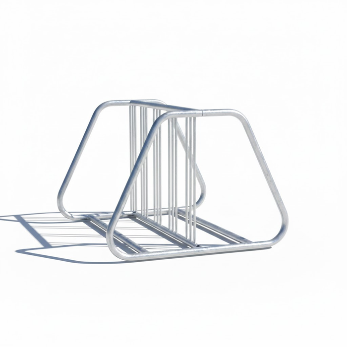 Vertical Bike Rack - Double-Sided Parking - Bell-Shaped Frame - BR210, BR 220 Series