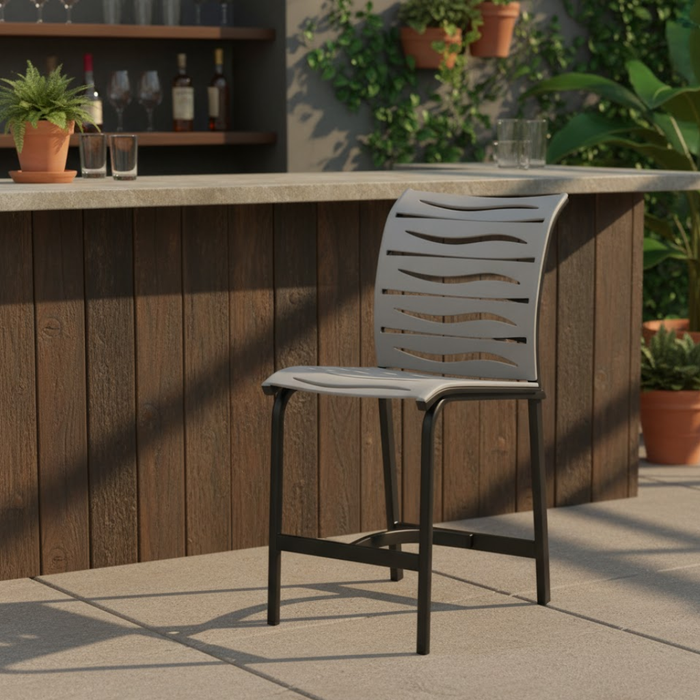 Elance EZ SPAN™ Armless Bar Stool Wave Segment