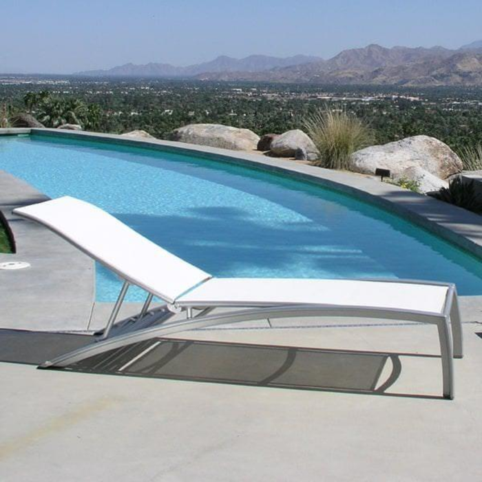 South Beach Relaxed Sling Chaise Lounge