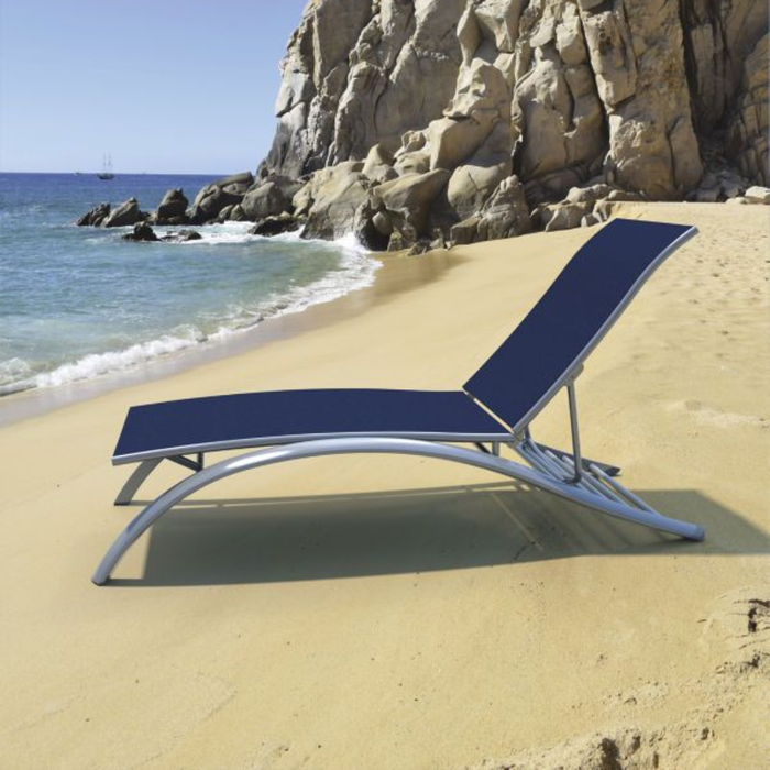 South Beach Elite Padded Chaise Lounge