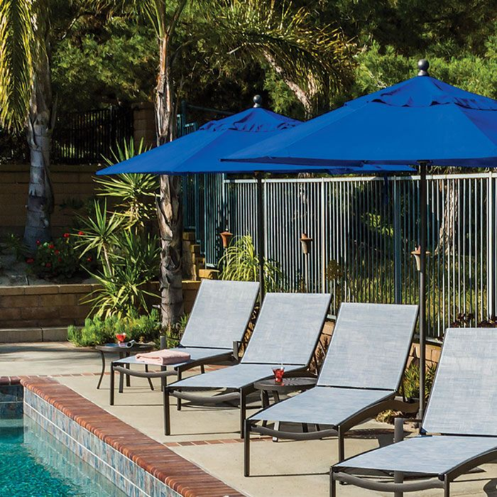 KOR Sling Armless Chaise Lounge