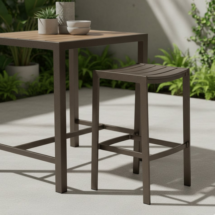 Meza Backless Bar Stool