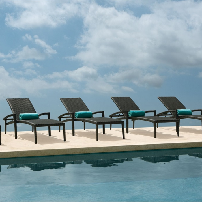 Evo Woven Arm Chaise Lounge