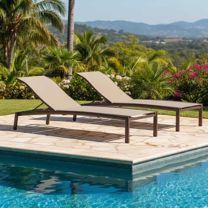 Vision Sling Relaxed Sling Stack Chaise