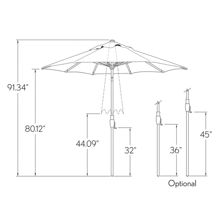 Glide Tilt Octagon Series 7.5'