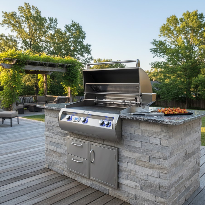 Echelon E790i Built-In Grill with Digital Thermometer