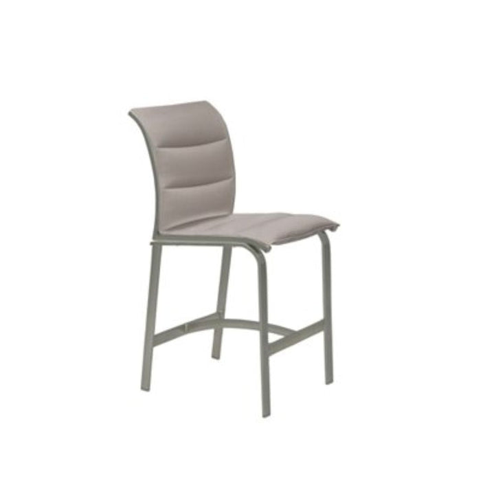 Elance Padded Sling Armless Stationary Bar Stool