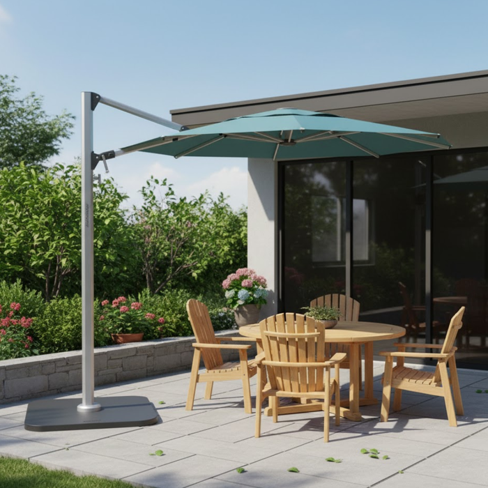 Solaris 10' Octagon Sidepost Umbrella
