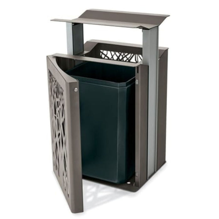 Airi Stix 45-Gal. Trash Receptacle with Side Door