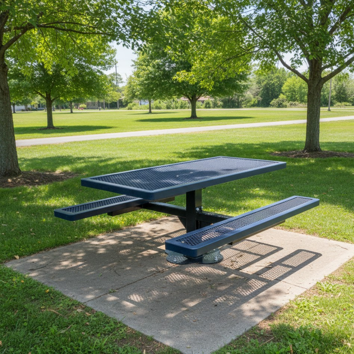 Regal Rectangle Pedestal Table