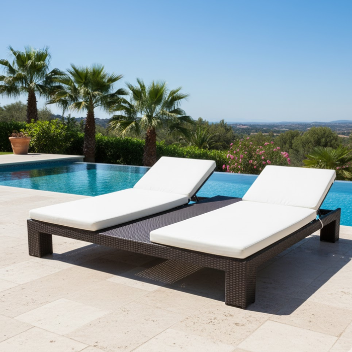 Monaco Double Chaise Lounge