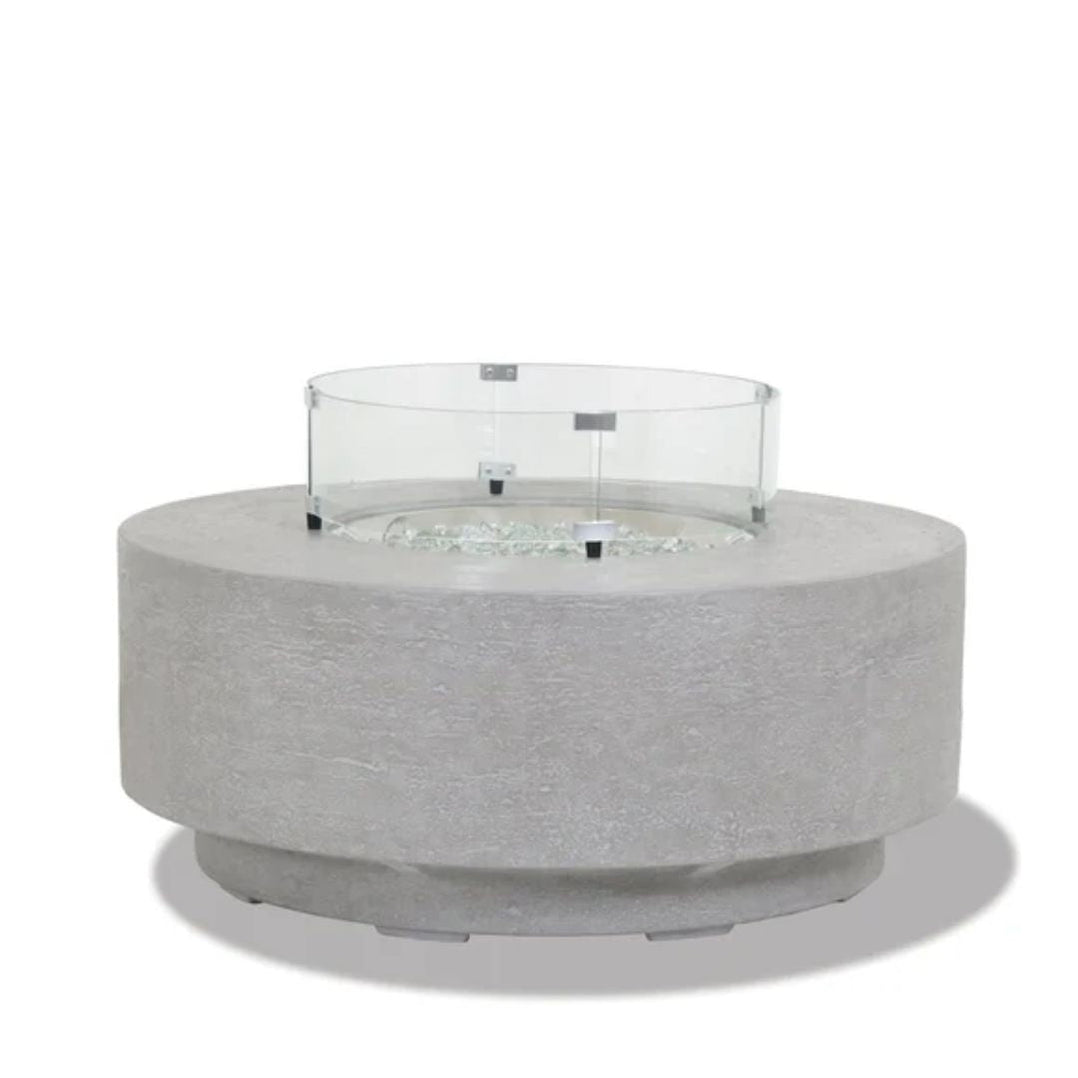 Gravelstone Round Fire Table — ALD Outdoors