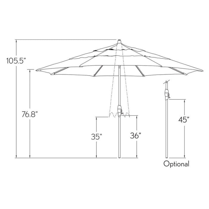 Auto Tilt Octagon Series 11'