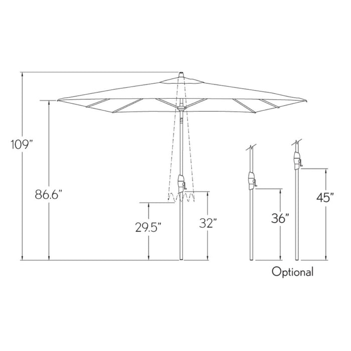 Auto Tilt Rectangle Series 8' x 10'