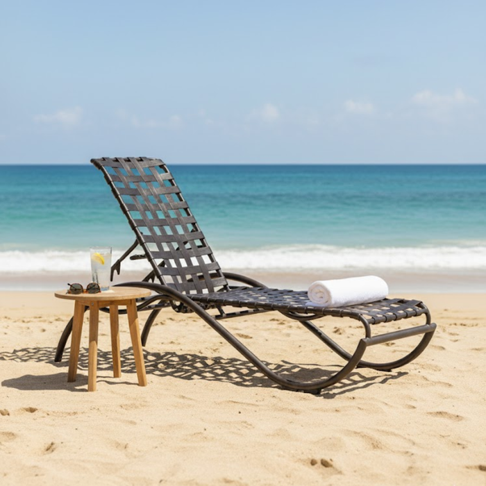 La Scala Strap Chaise Lounge