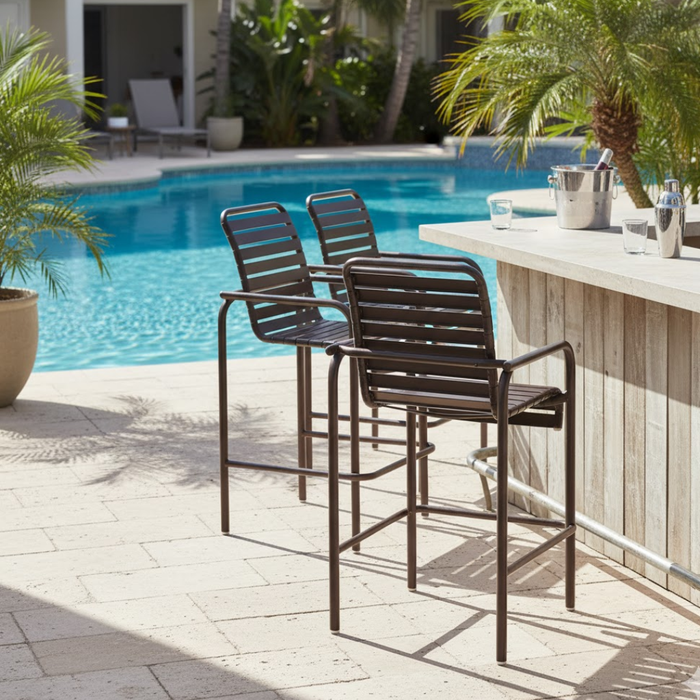 Splash Strap Bar Stool