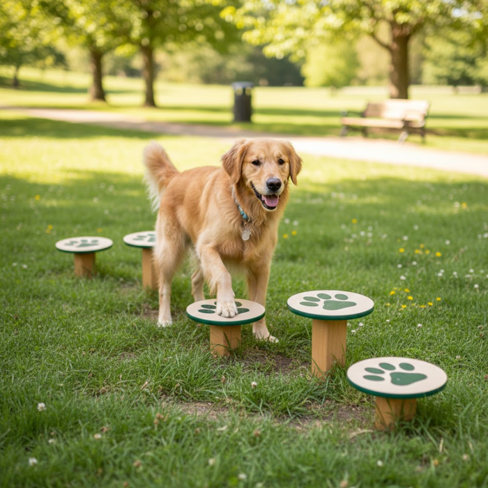 Recycled Stepping Paws