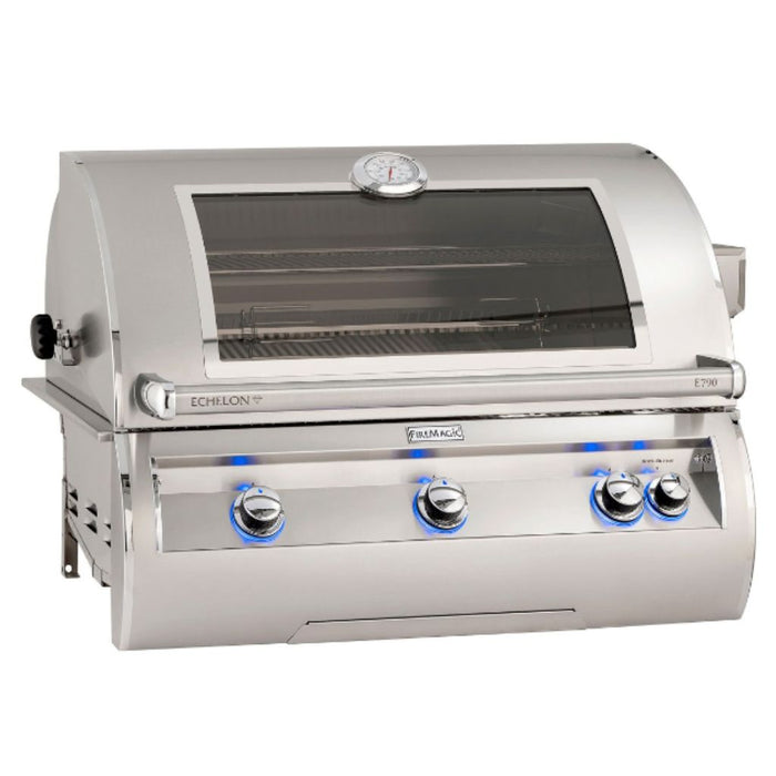 Echelon E790i Built-In Grill Analog Thermometer with Window