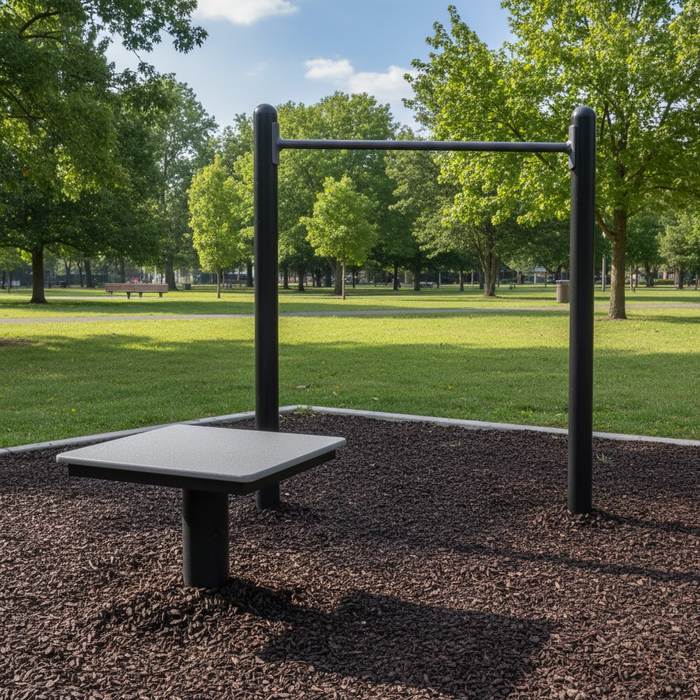Horizontal Chin-Up Station