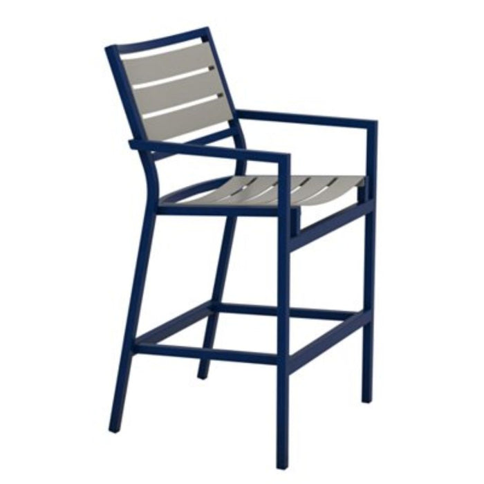 Cabana Club Aluminum Slat Bar Stool