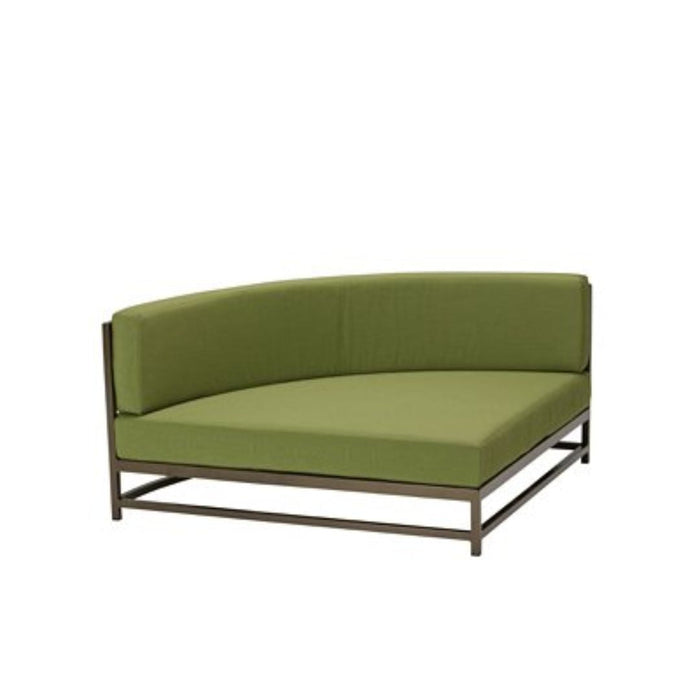 Cabana Club Cushion Party Lounger Quarter Section w/ Backrest