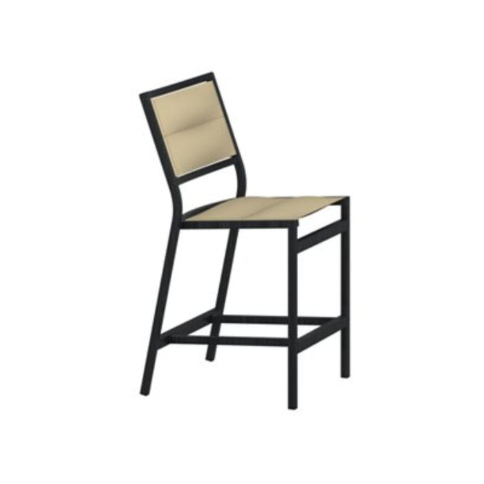 Cabana Club Padded Sling Armless Counter Height Stool